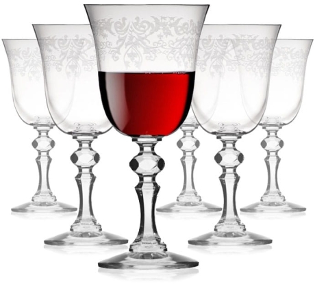 Przejdź do produktu Kieliszki do wina czerwonego KROSNO Prestige KRISTA-DECO 250ml