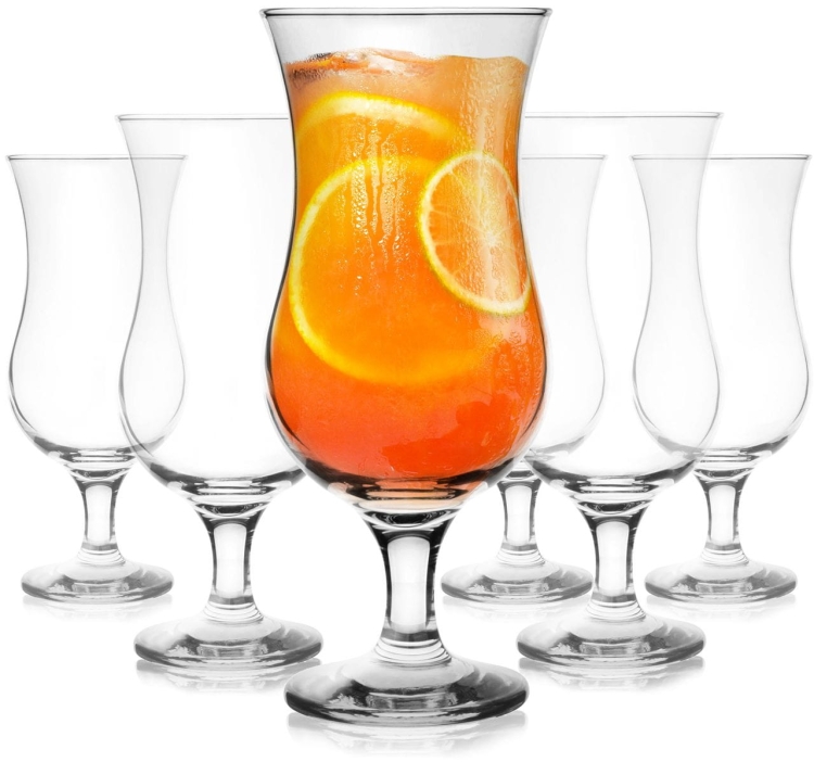 Szklanki na nóżce, pokale koktajlowe 420 ml