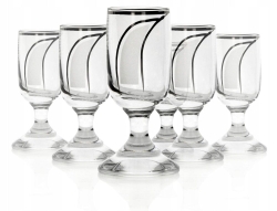 Komplet kieliszków do wódki likieru 20ml PŁETWA