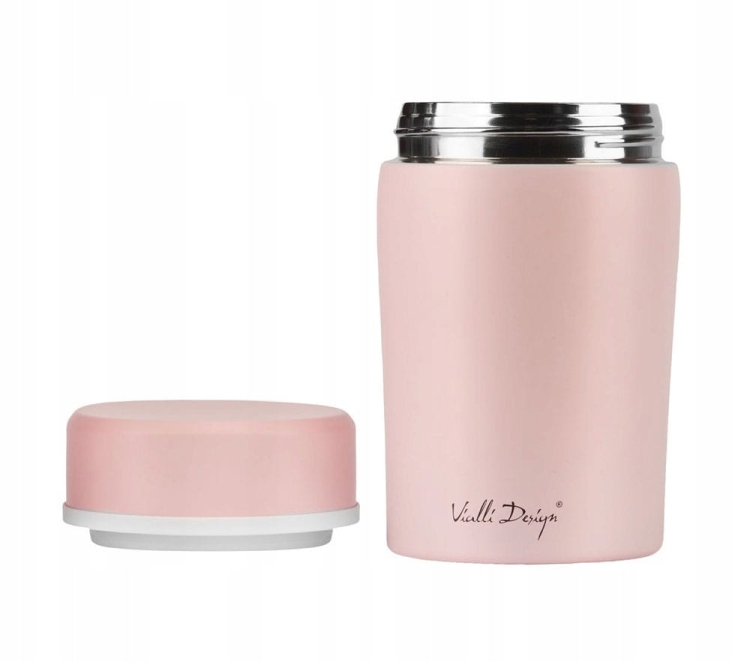 Vialli Design Termos obiadowy 500ml FUORI różowy