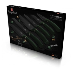 Zestaw noże kuchenne Berlinger Haus Emerald Green 6el.