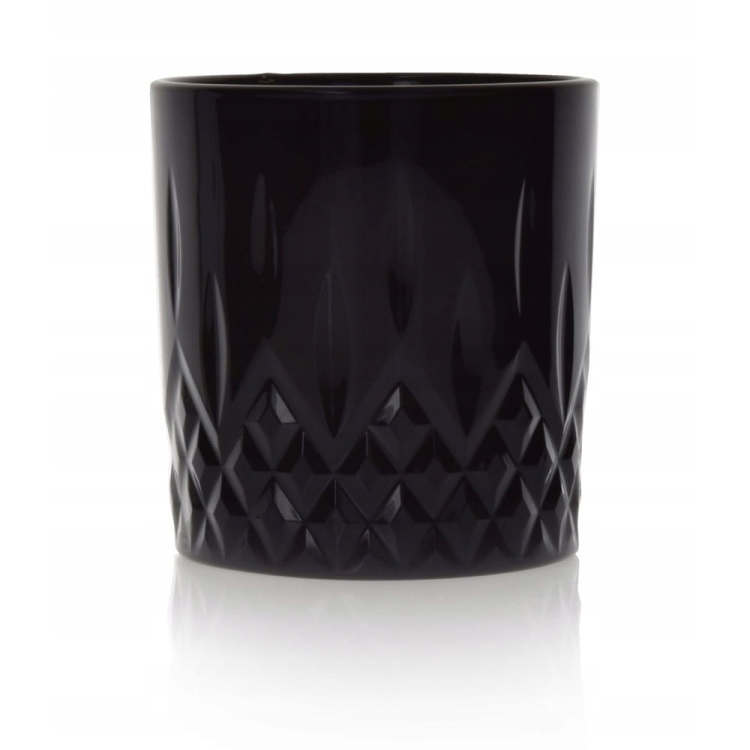 Szklanki do whisky CLASSIC DESIGN Czarne 280ml