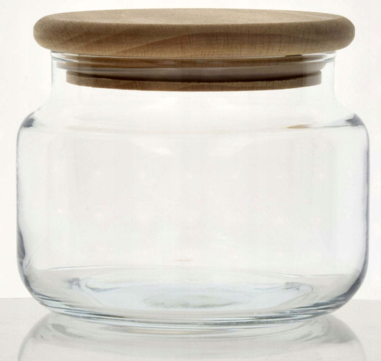 Pojemnik szklany słoik do sypkich produktów 350ml