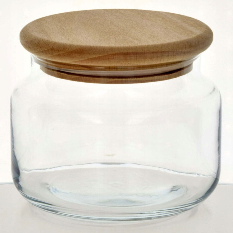 Pojemnik szklany słoik do sypkich produktów 350ml