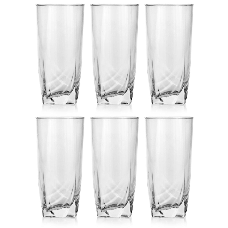 LUMINARC Ascot komplet szklanek long drink 330ml