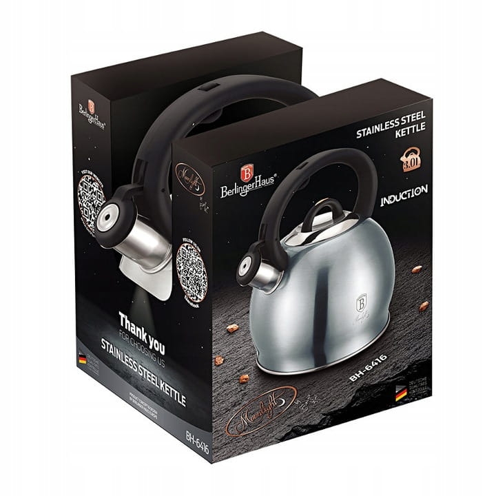 Berlinger Haus CZAJNIK Z Gwizdkiem 3L Indukcja Gaz