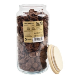 Pojemnik szklany słoik do sypkich produktów 1220ml