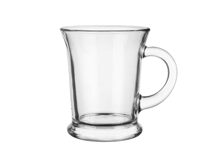 DUŻE Szklanki kubki LEO do kawy herbaty XXL 350ml