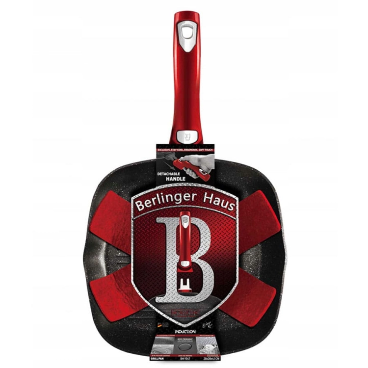 Patelnia grillowa 28cm Berlinger Haus BH-1947
