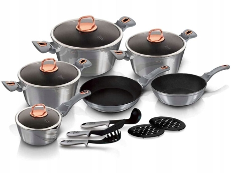 Przejdź do produktu Zestaw garnków indukcja Berlinger Haus BH-6022