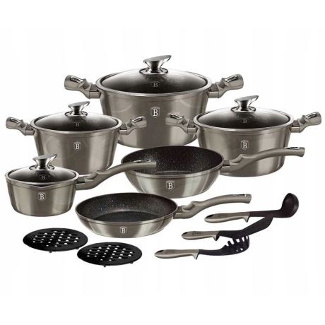 Przejdź do produktu Zestaw garnków indukcja Berlinger Haus BH-1223