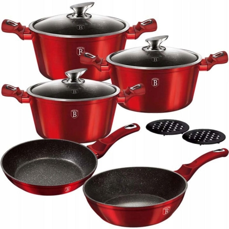 Przejdź do produktu Zestaw garnków indukcja Berlinger Haus BH-1222