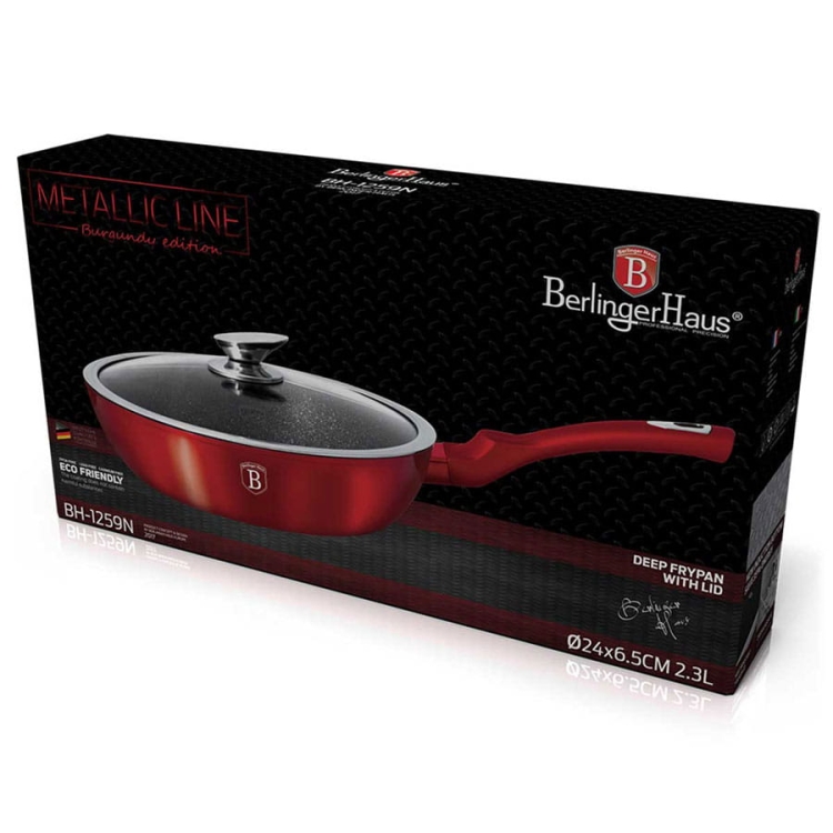 Patelnia granitowa 24cm Berlinger Haus BH-1259N