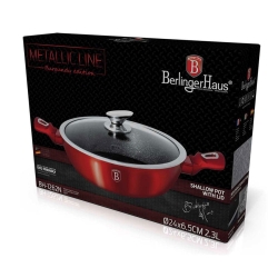 Garnek pokrywką 24cm 2,3L Berlinger Haus BH-1262N