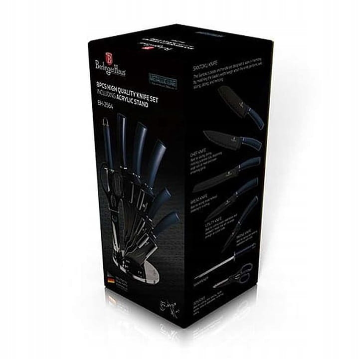 Komplet noże stojak Berlinger Haus BH-2564