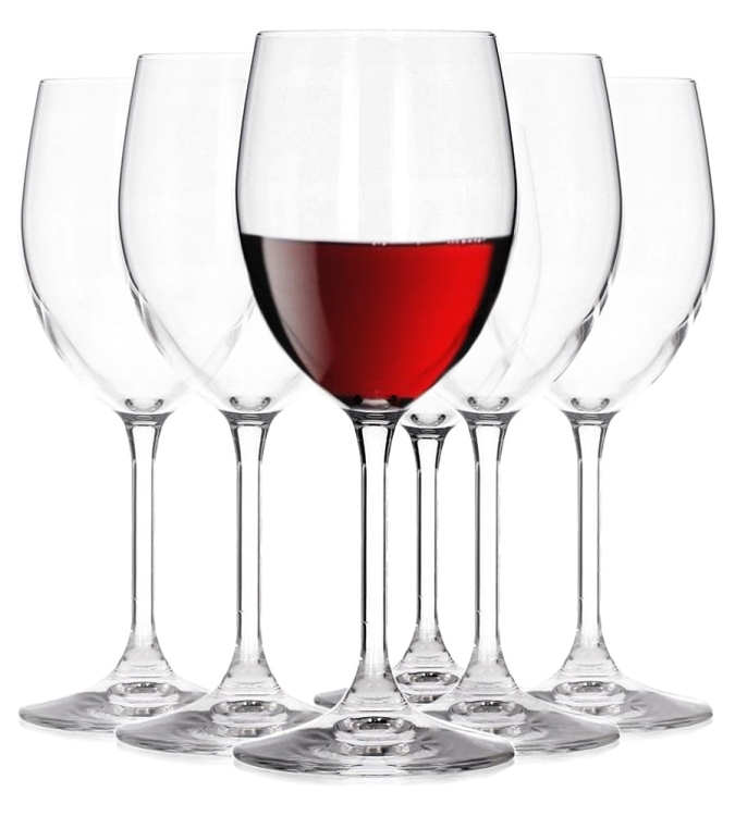 Kieliszki do wina czerwonego AMBITION Venus 350ml 6szt