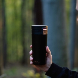 Vialli Design Kubek termiczny 400ml FUORI czarny