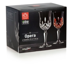 Kryształowe kieliszki do wina RCR Opera 230ml
