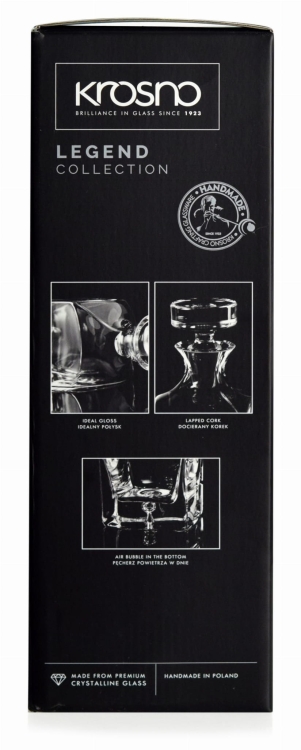 Karafka do whisky KROSNO Legend 750ml