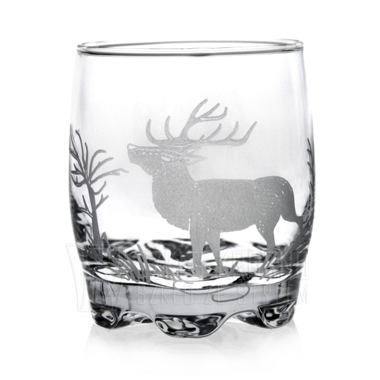 Szklanki do whisky "Myśliwskie" 250ml w skrzynce (5)