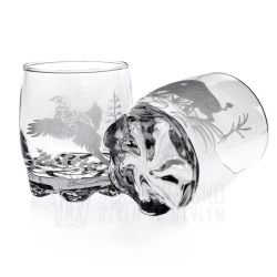 Szklanki do whisky "Myśliwskie" 250ml w skrzynce (5)