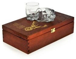 Szklanki do whisky "Myśliwskie" 250ml w skrzynce (5)