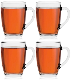 KUBKI Szklanki z uchem TG LAVA 375ml 4szt. XXL