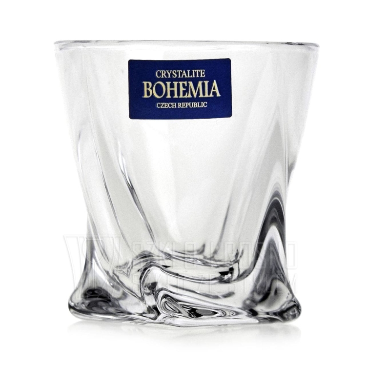 Kieliszki do wódki Bohemia Quadro - KRYSZTAŁ 55 ml