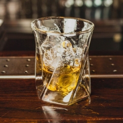 Oryginalna szklanka do Whisky z podwójną ścianką 300ml