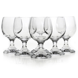 Kieliszki do wódki na nóżce KROSNO Pure 40 ml (A230)