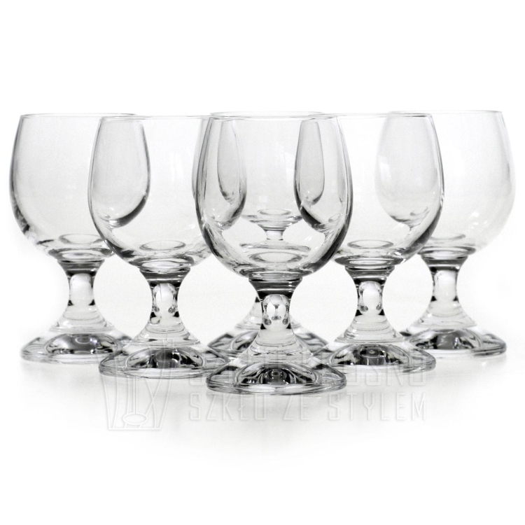 Kieliszki do wódki na nóżce KROSNO Pure 40 ml (A230)