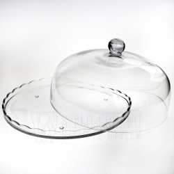 Patera - talerz z kloszem JASŁO Sweet Line ⌀ 32 cm