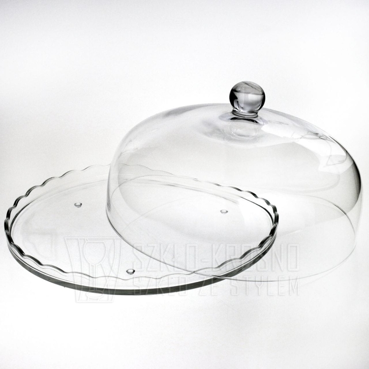 Patera - talerz z kloszem JASŁO Sweet Line ⌀ 32 cm
