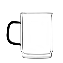 Kubki termiczne do kawy herbaty Vialli Design CARBON 350ml 2szt