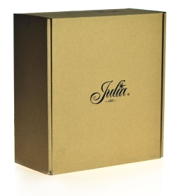 Kryształowy komplet śniadaniowy JULIA cukiernica dzbanek kryształ