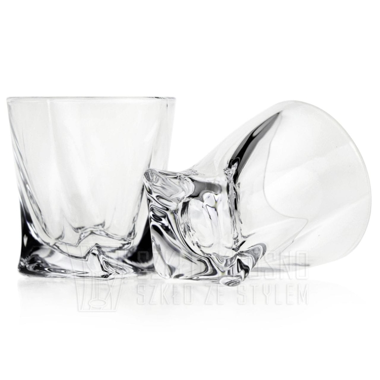 Kieliszki do wódki Bohemia Quadro - KRYSZTAŁ 55 ml