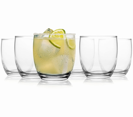 Przejdź do produktu Niskie szklanki do wody soku whisky drinków 220ml 6szt