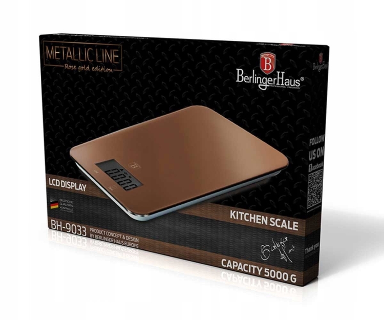 Waga kuchenna Ultra-Slim Berlinger Haus BH-9033