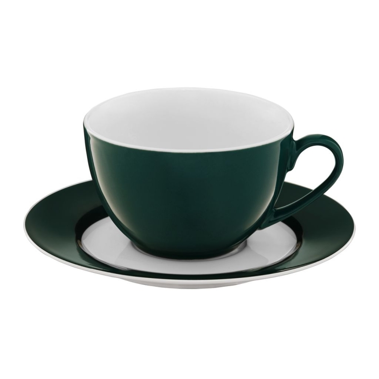 Komplet filiżanek do kawy, herbaty AMBITION Aura Green 220 ml