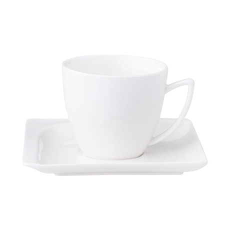 Przejdź do produktu Komplet filiżanek do kawy, herbaty AMBITION MONACO 220 ml + 6 spodków 12 el.