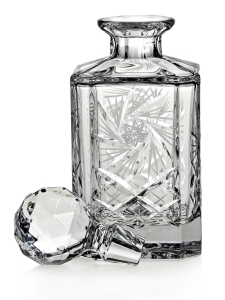 Kryształowa karafka do whisky JULIA Młynek 750ml