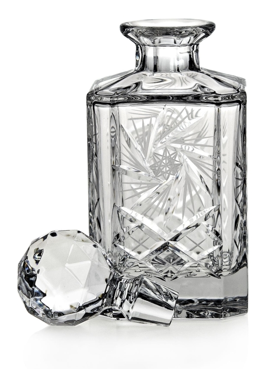 Kryształowa karafka do whisky JULIA Młynek 750ml