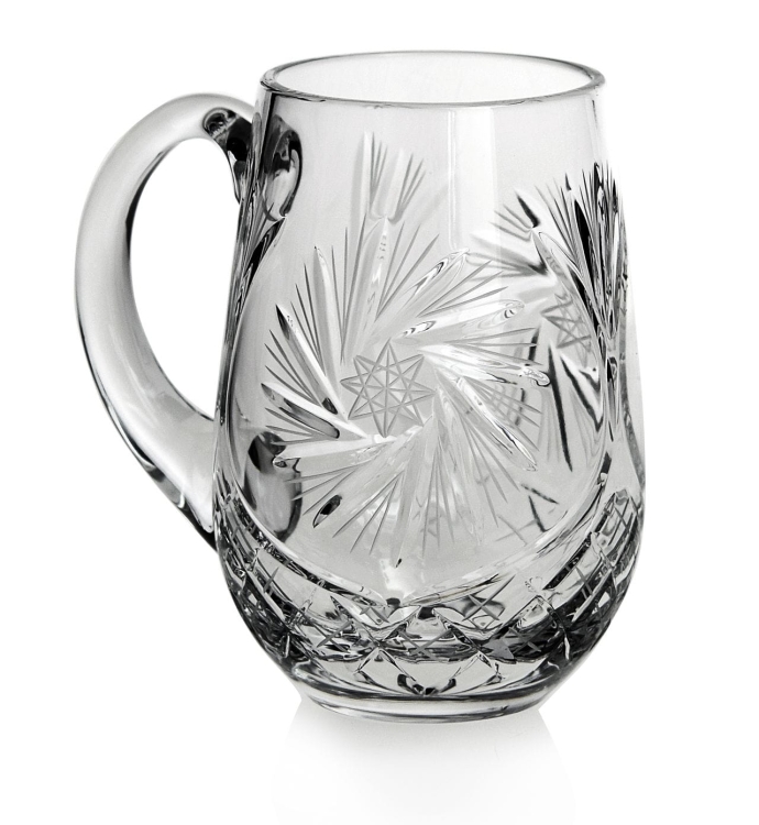 Kryształowy Kufel do piwa JULIA Młynek 600ml