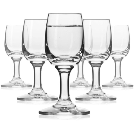 Przejdź do produktu Kieliszki na nóżce, stopce do wódki KROSNO Epicure  | Gema | 35 ml | 6 szt.