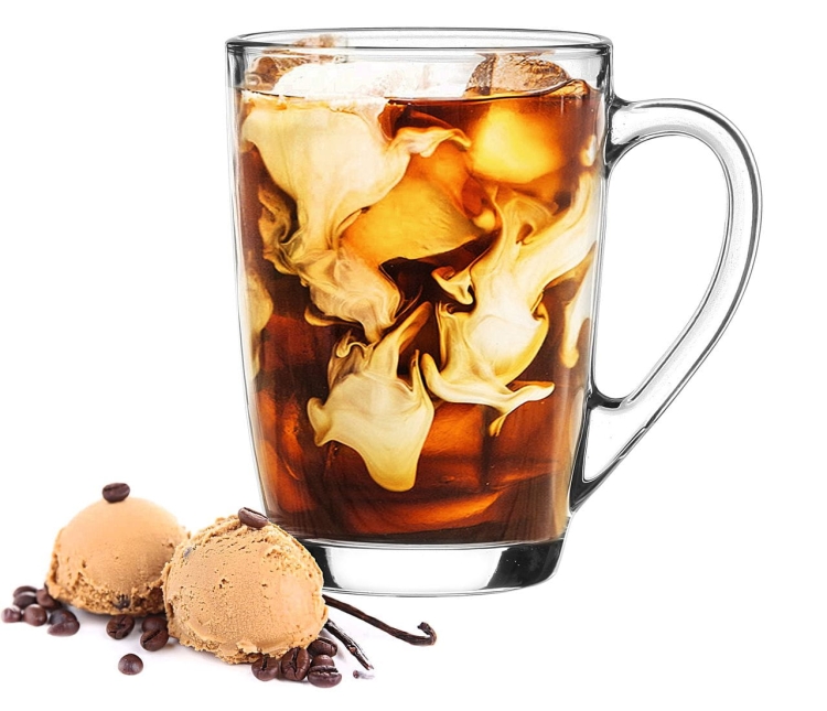 Szklanki do kawy latte herbaty Ala 300ml 18szt