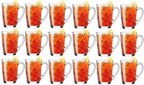 Przejdź do produktu Szklanki do kawy latte herbaty Ala 300ml 18szt 