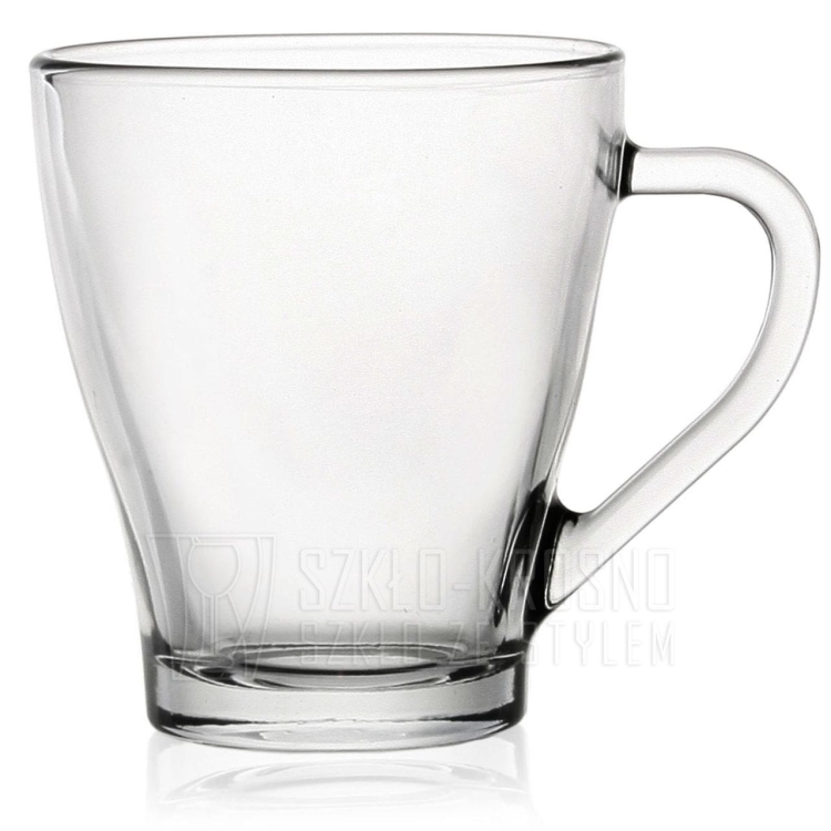 Szklanki kubki z uchem do kawy latte herbaty 220ml