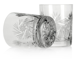Kryształowe szklanki literatki JULIA Młynek 100ml 6szt