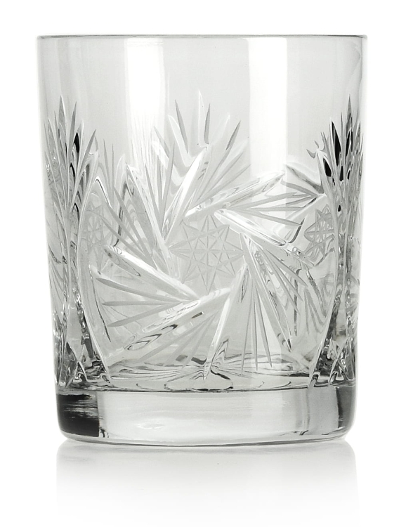 Kryształowe szklanki literatki JULIA Młynek 100ml 6szt