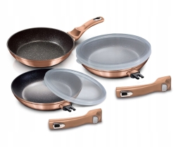 Zestaw 3 patelni indukcja Berlinger Haus BH-7054